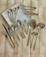 سرویس قاشق چنگال ۱۵۵ پارچه ۳۰ نفره برند ویکتوریا-7200G - Image 2