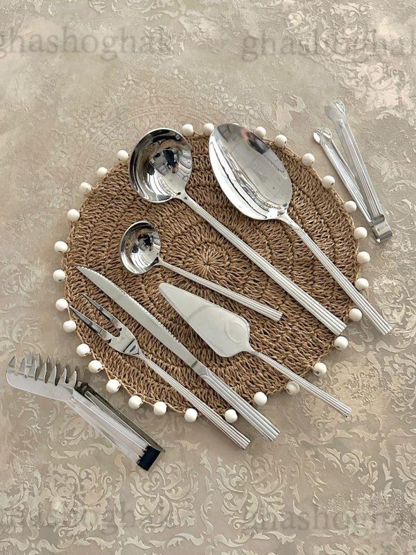 سرویس قاشق چنگال ۱۵۷ پارچه ۳۰ نفره برند کارلینتون -488S - Image 6