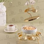 شکلات خوری با درب گل و پرنده کد 6014